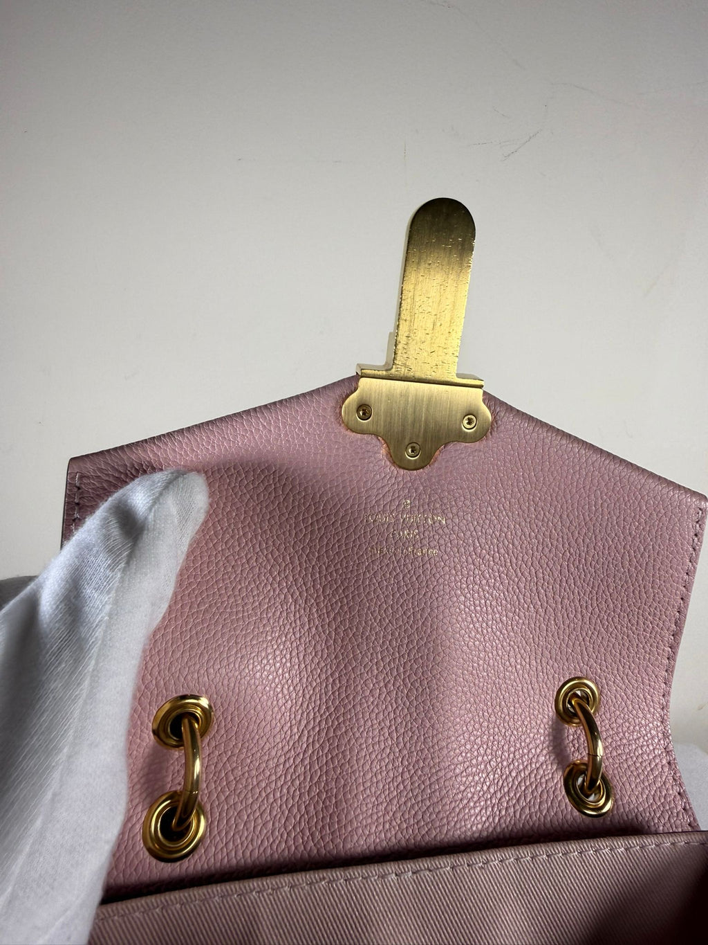 Louis Vuitton Clapton Backpack – Damier Ebene with Rose Ballerine