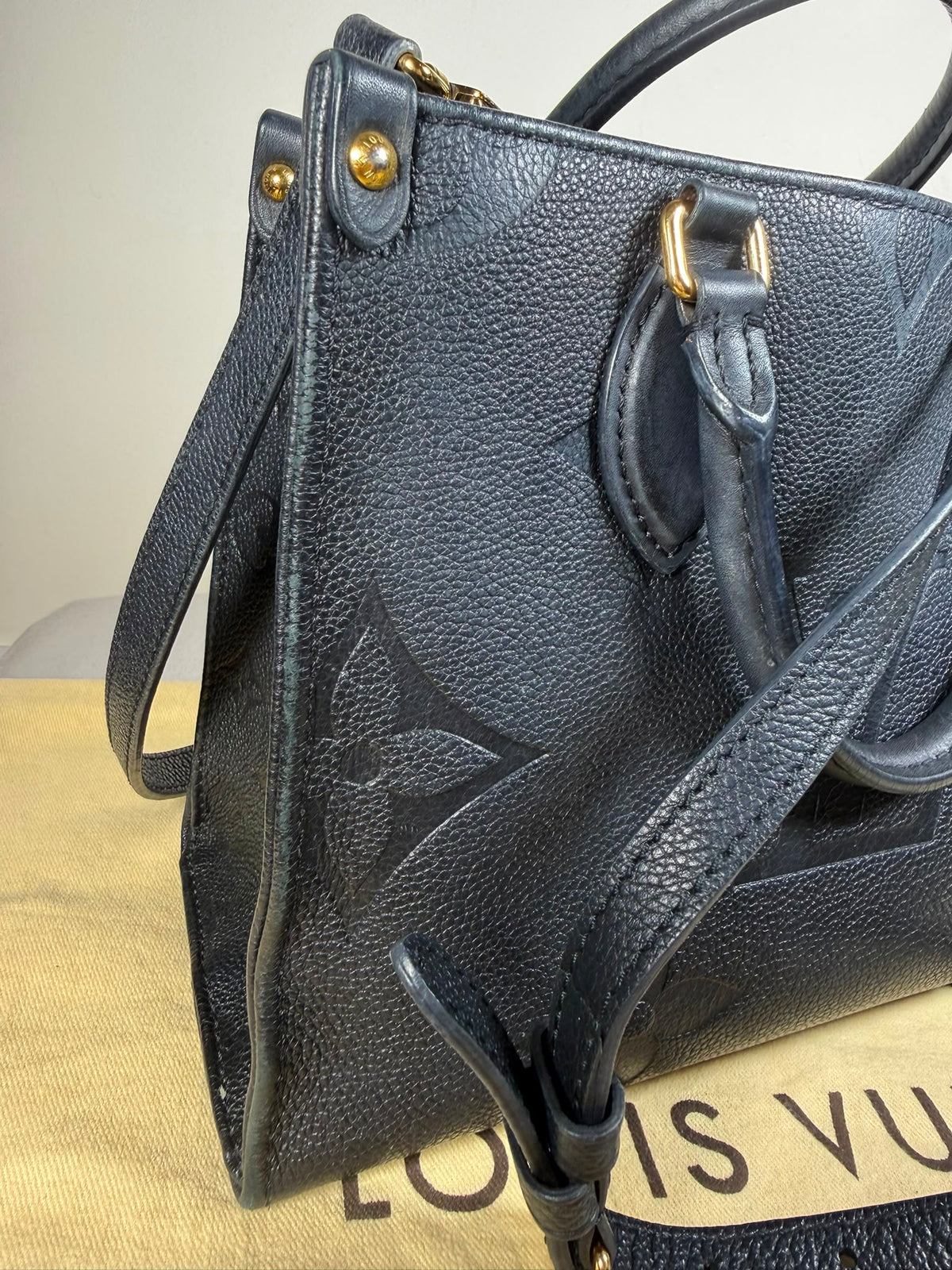 Louis Vuitton OnTheGo PM – Monogram Empreinte Black