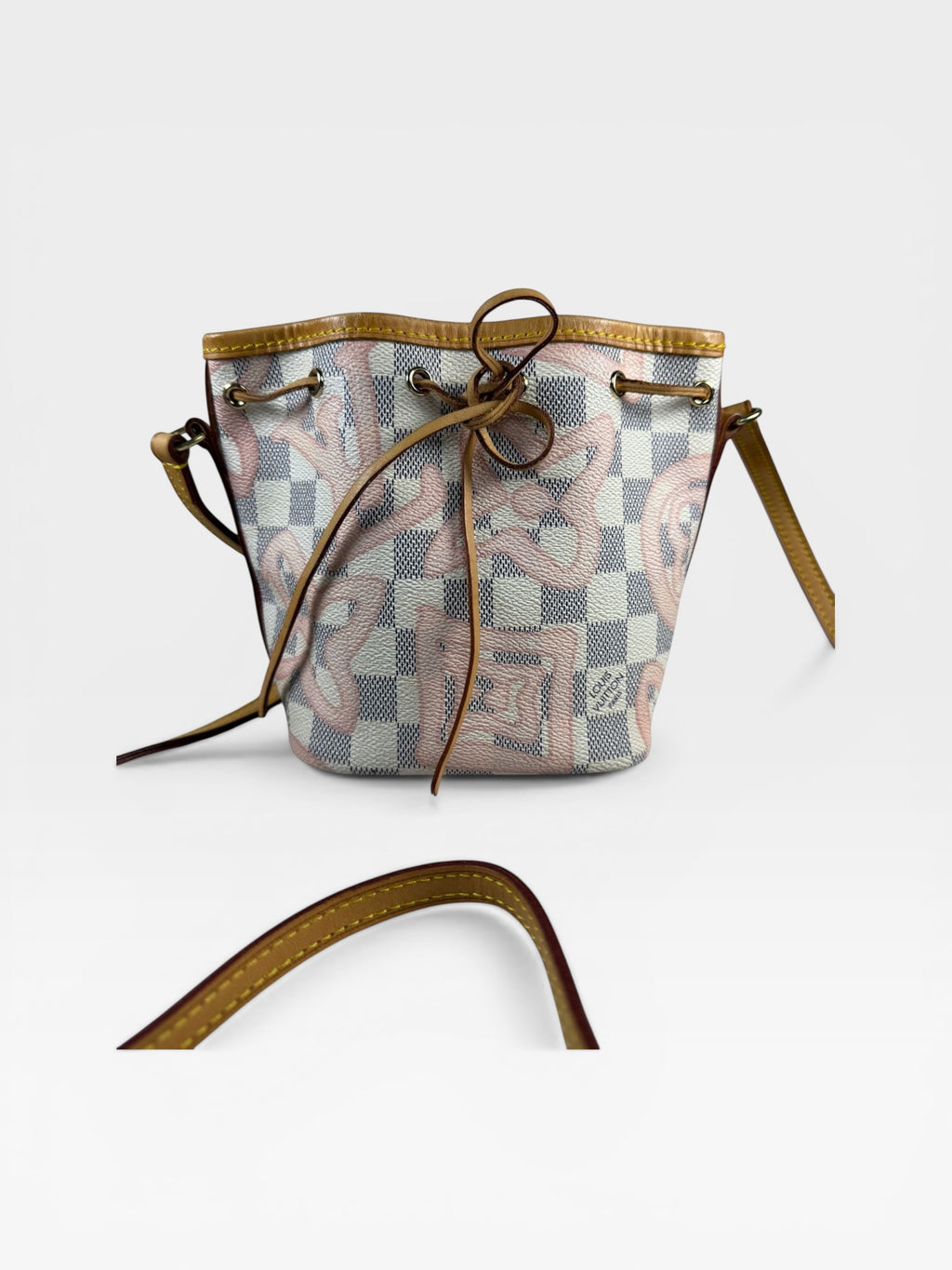 Louis Vuitton Mini Noé Tahiti – Damier Azur Pink Limited Edition