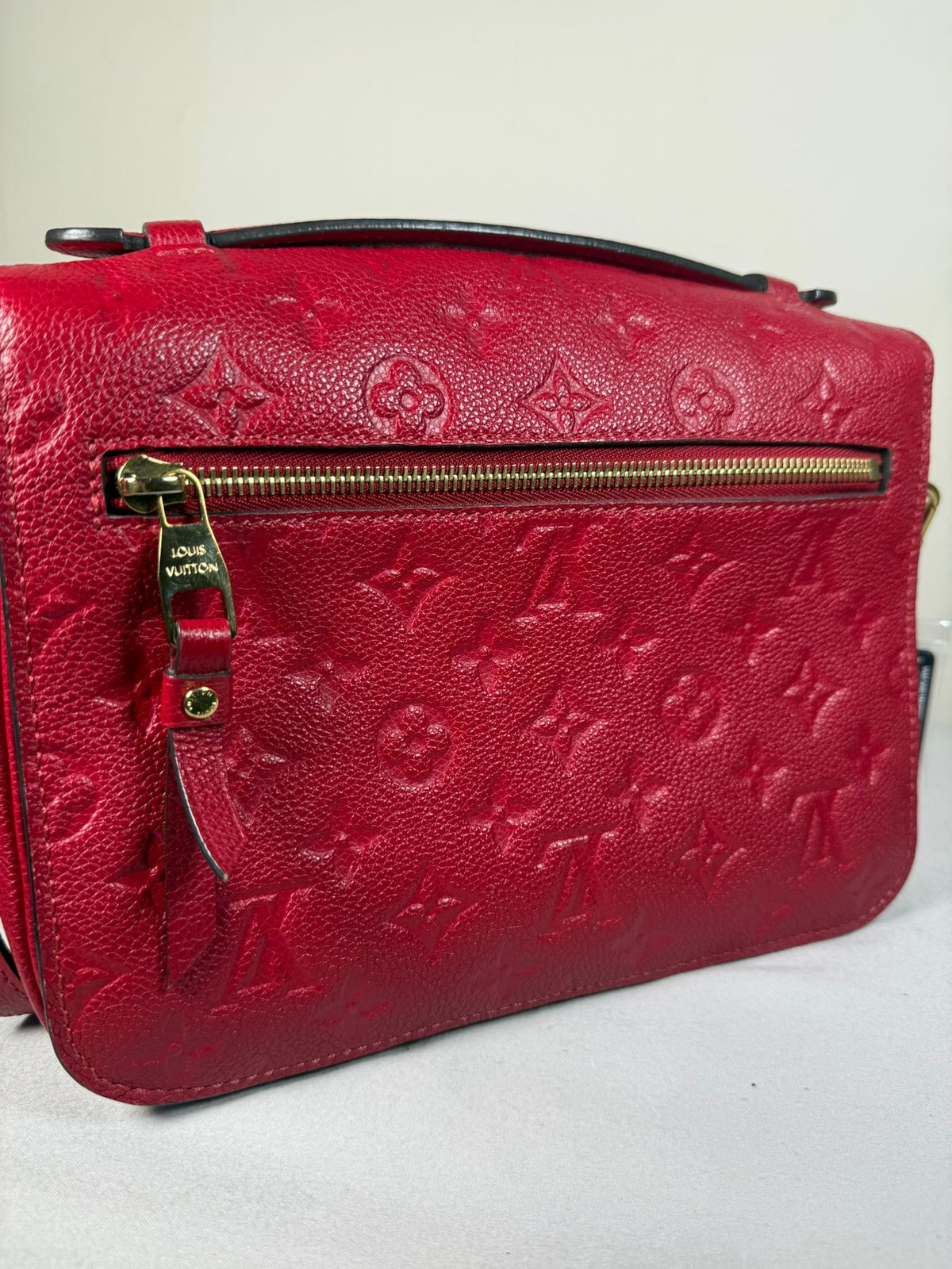 Louis Vuitton Pochette Métis – Red Empreinte Leather