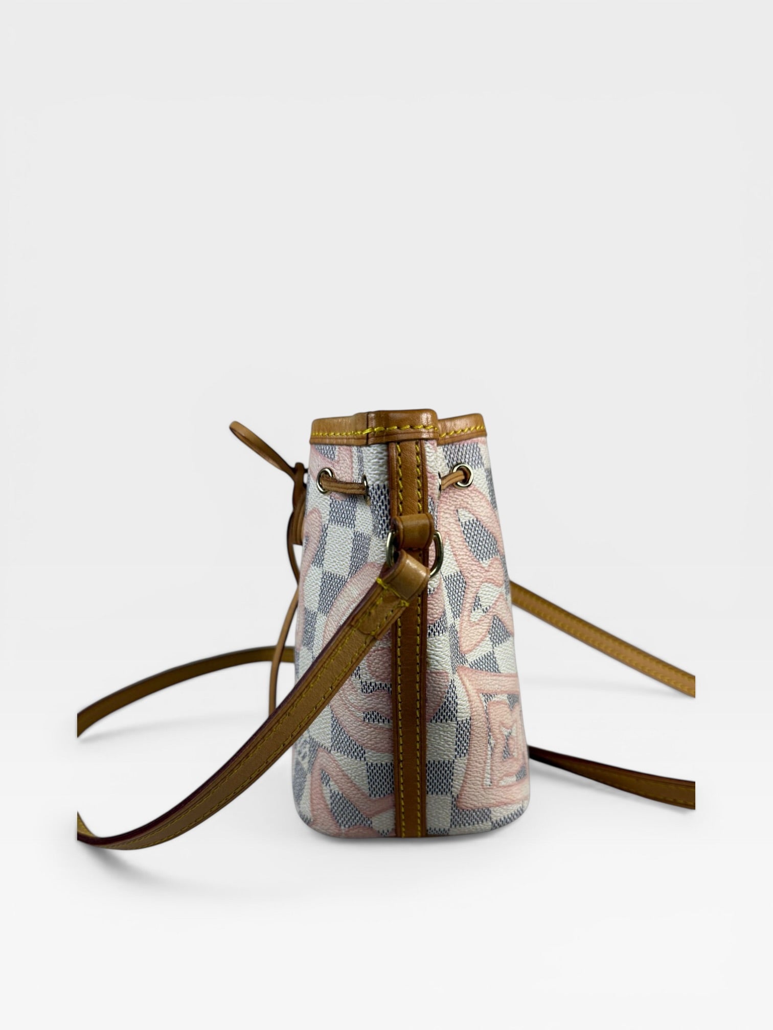 Louis Vuitton Mini Noé Tahiti – Damier Azur Pink Limited Edition