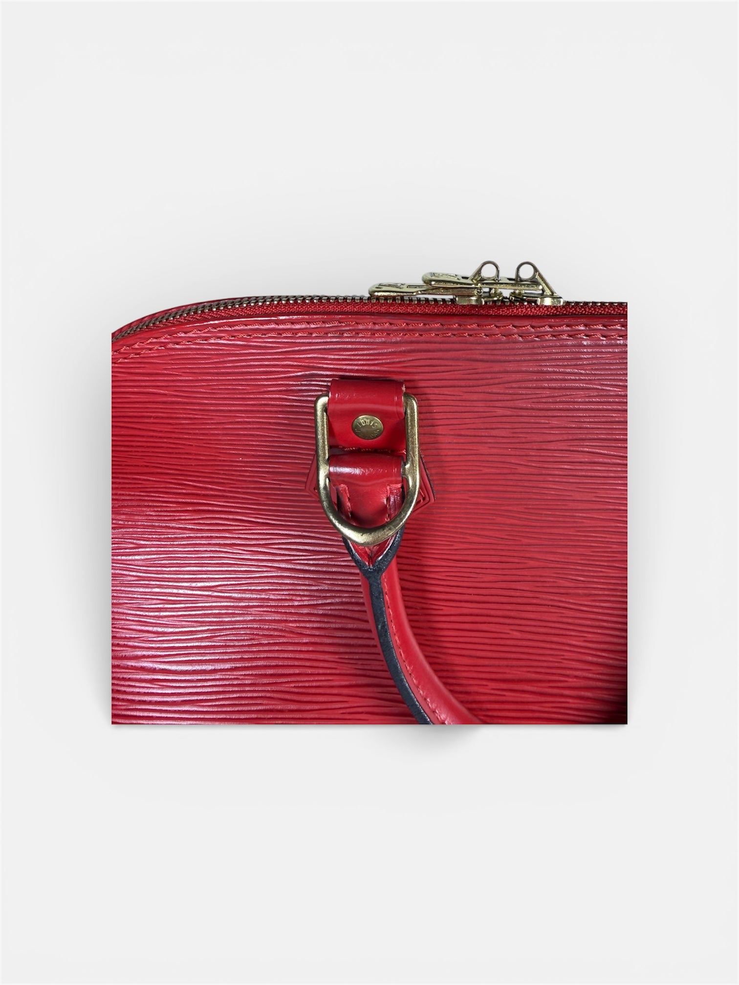 Louis Vuitton Alma PM – Red Epi Leather