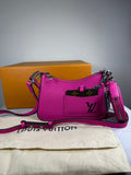 Louis Vuitton Marellini Pink Epi Leather Crossbody Bag