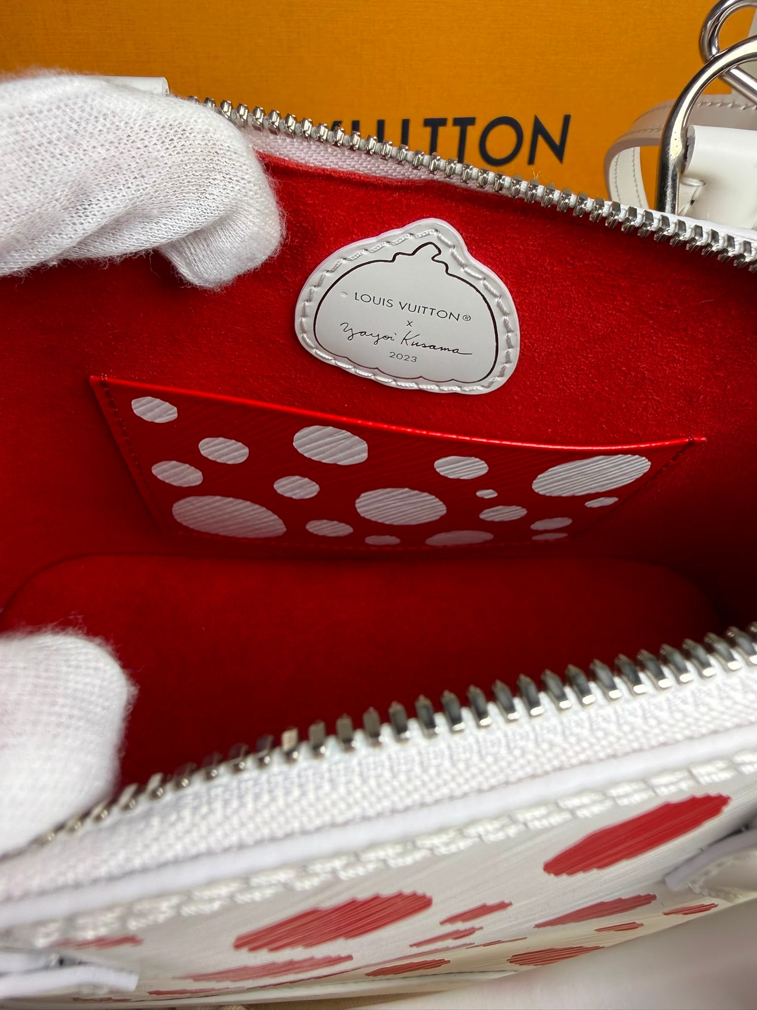 Louis Vuitton x Yayoi Kusama Alma BB