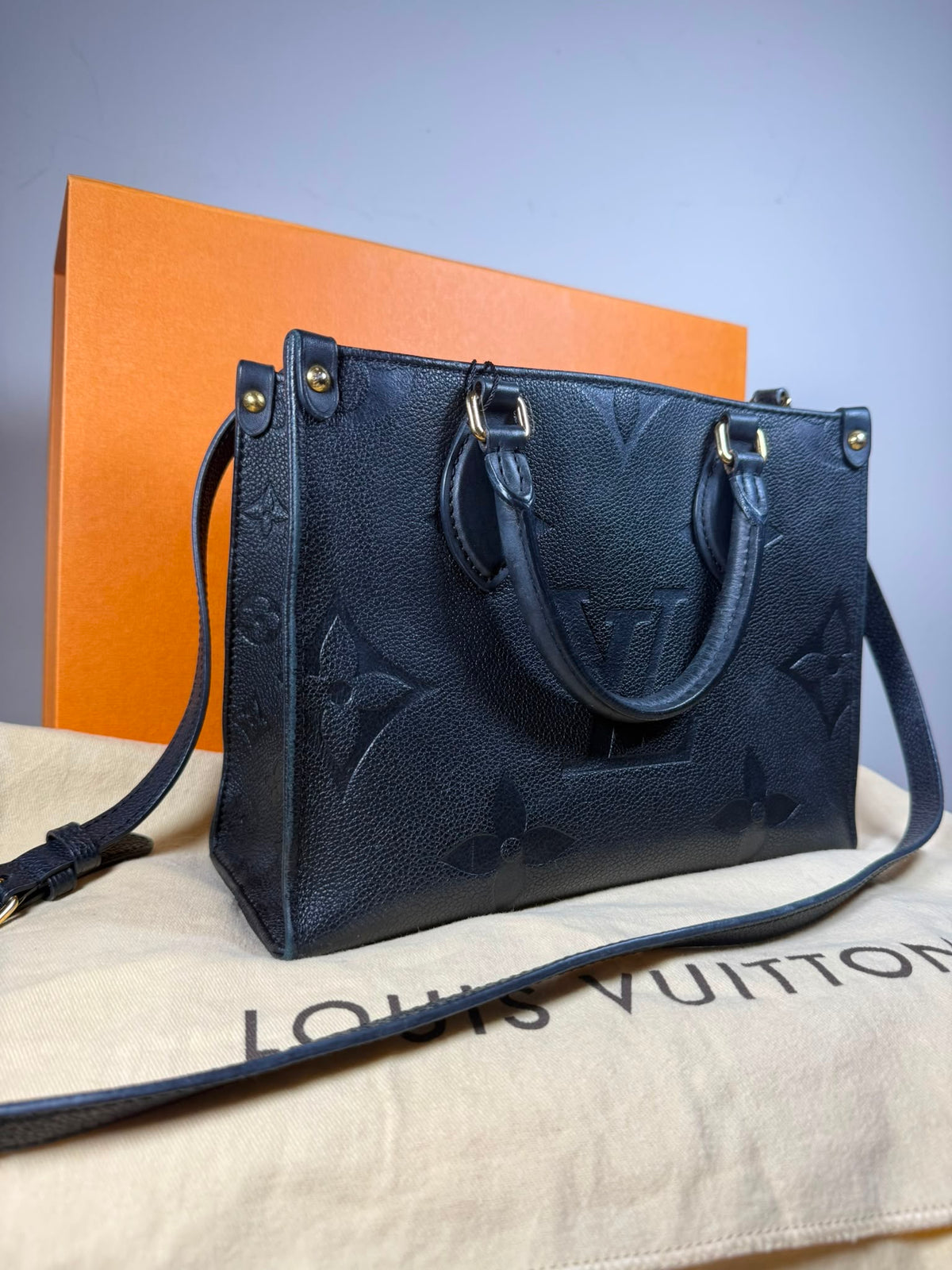 Louis Vuitton OnTheGo PM – Monogram Empreinte Black