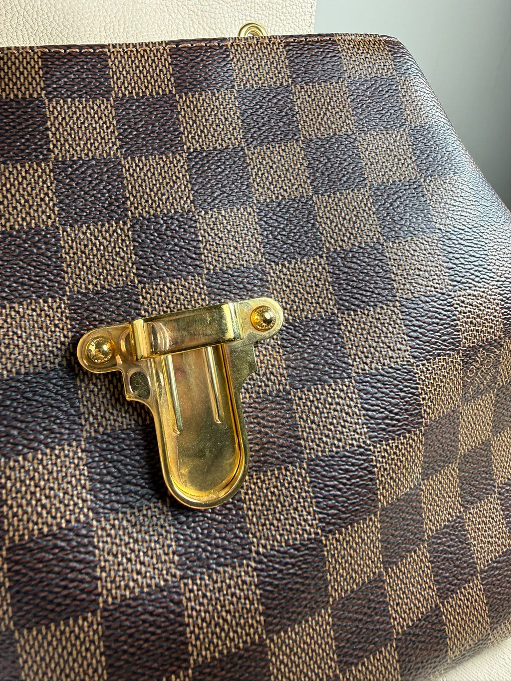 Louis Vuitton Clapton Backpack in Damier Ebene
