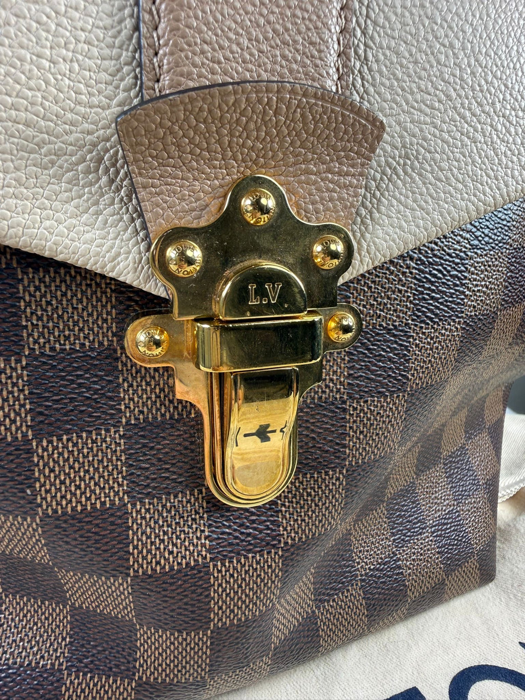 Louis Vuitton Clapton Backpack in Damier Ebene