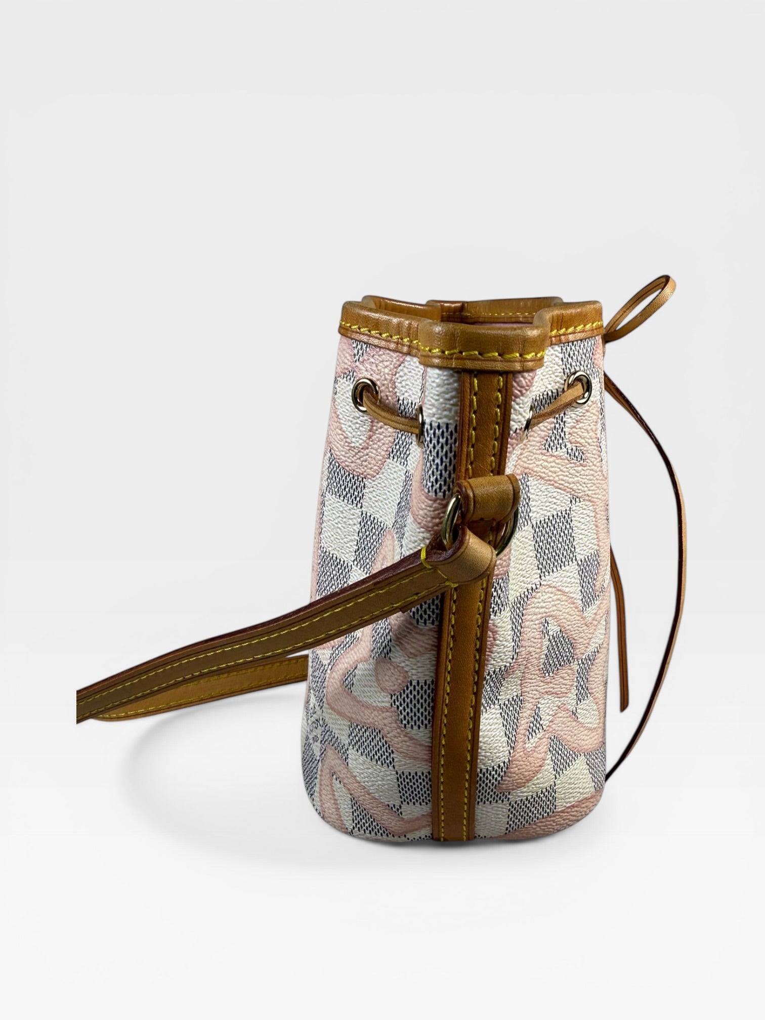 Louis Vuitton Mini Noé Tahiti – Damier Azur Pink Limited Edition