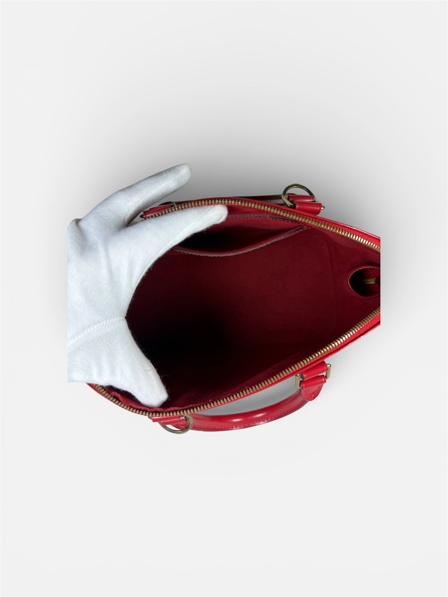 Louis Vuitton Alma PM – Red Epi Leather