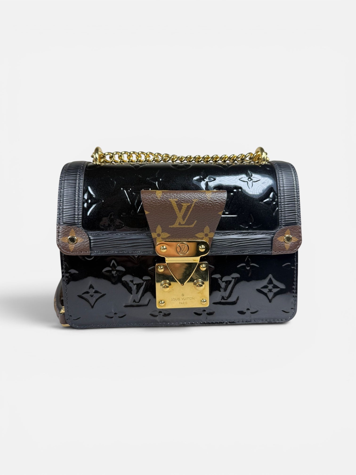 Louis Vuitton Wynwood Chain Bag – Black Vernis Monogram