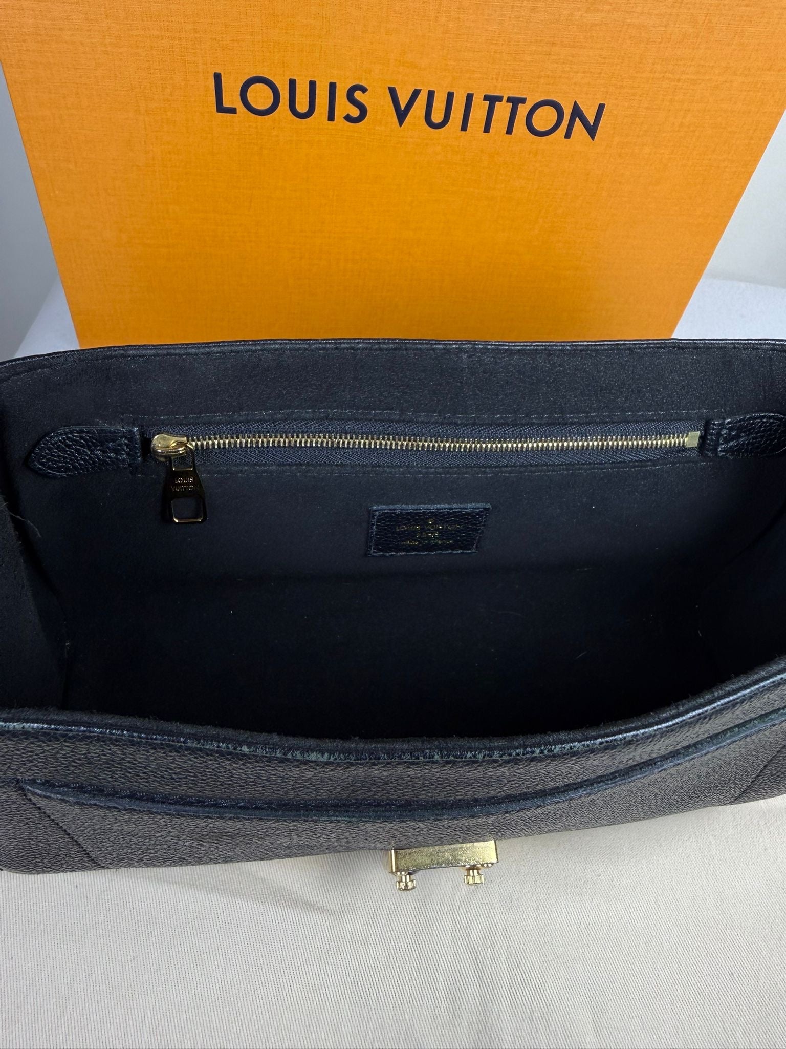 Louis Vuitton Saint Germain PM Empreinte Leather Bag