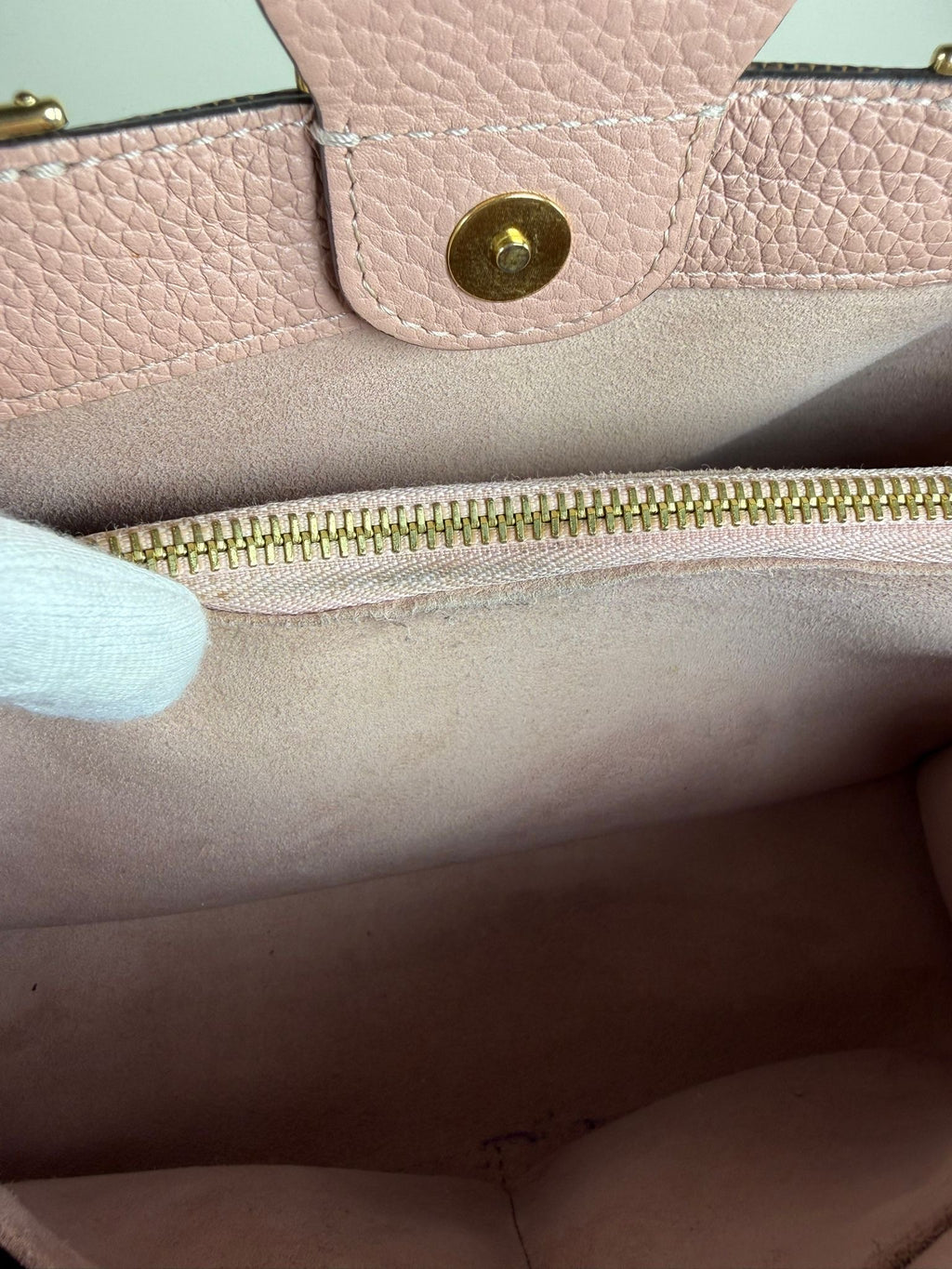 Louis Vuitton Brittany Damier Ebene Shoulder Bag – Magnolia Pink – Crossbody