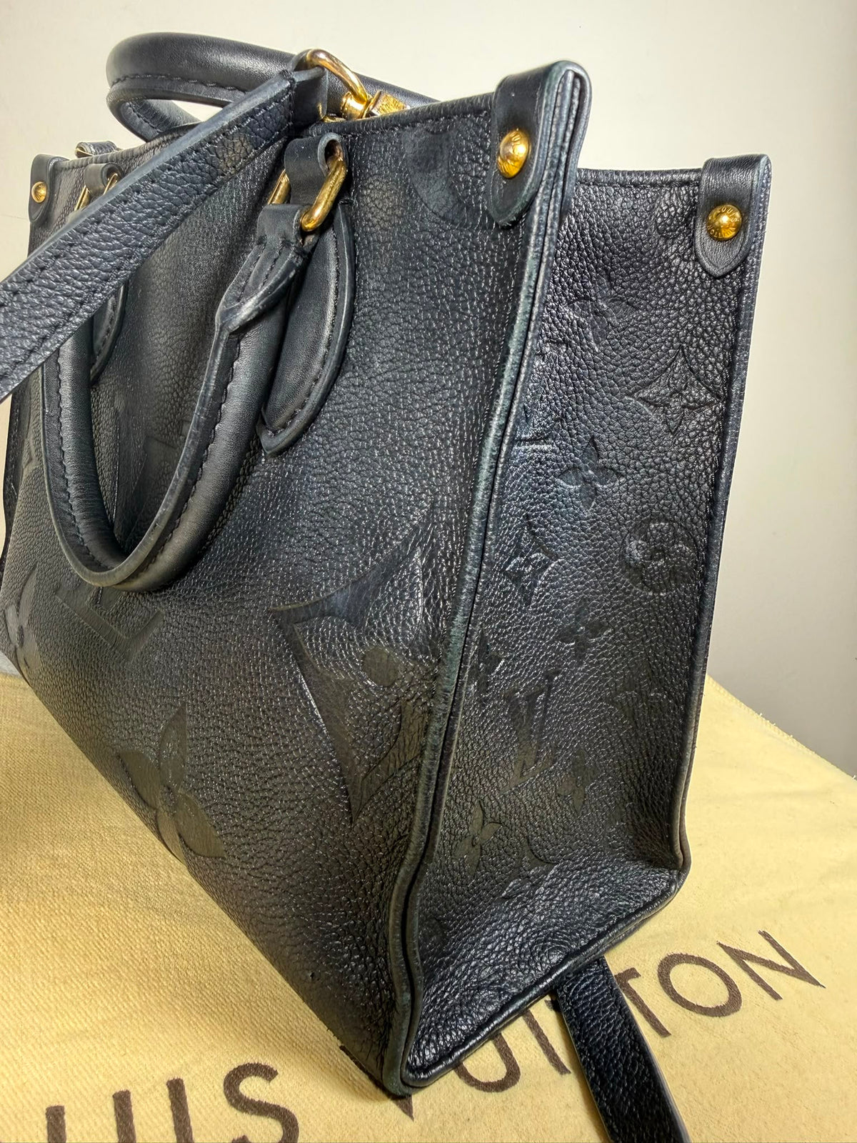 Louis Vuitton OnTheGo PM – Monogram Empreinte Black