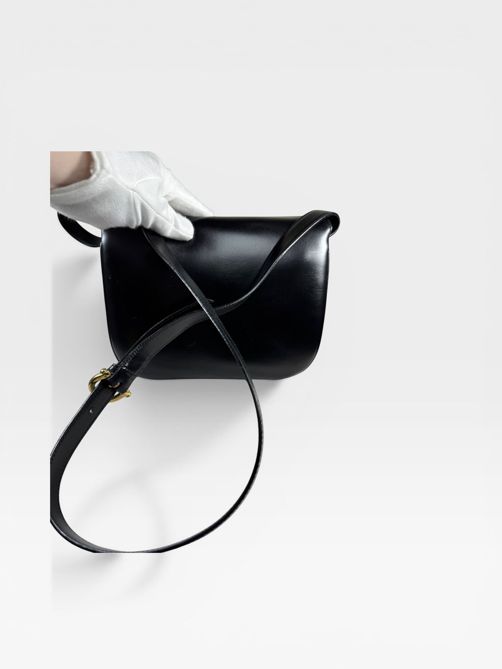 Vintage Gucci Leather Crossbody Bag