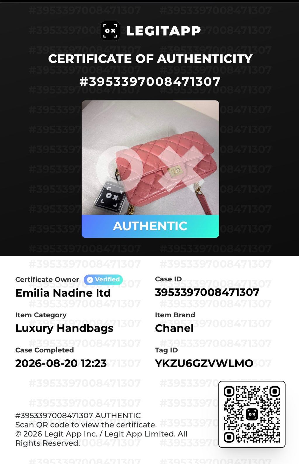 CHANEL Pink Quilted Leather Waist Bag / Belt Bag