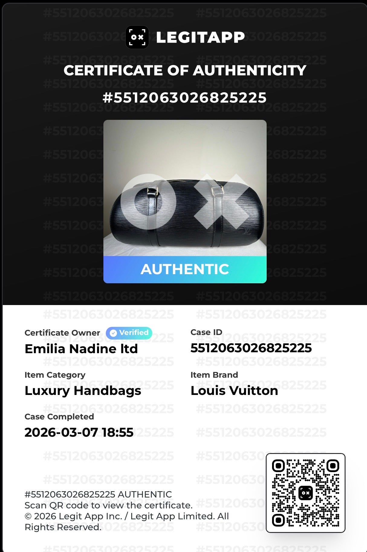Louis Vuitton Soufflot Epi