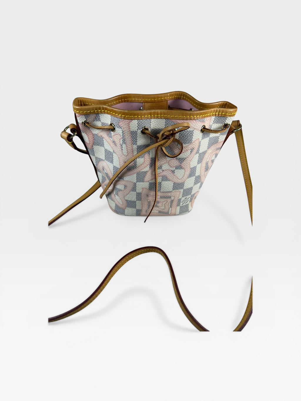 Louis Vuitton Mini Noé Tahiti – Damier Azur Pink Limited Edition