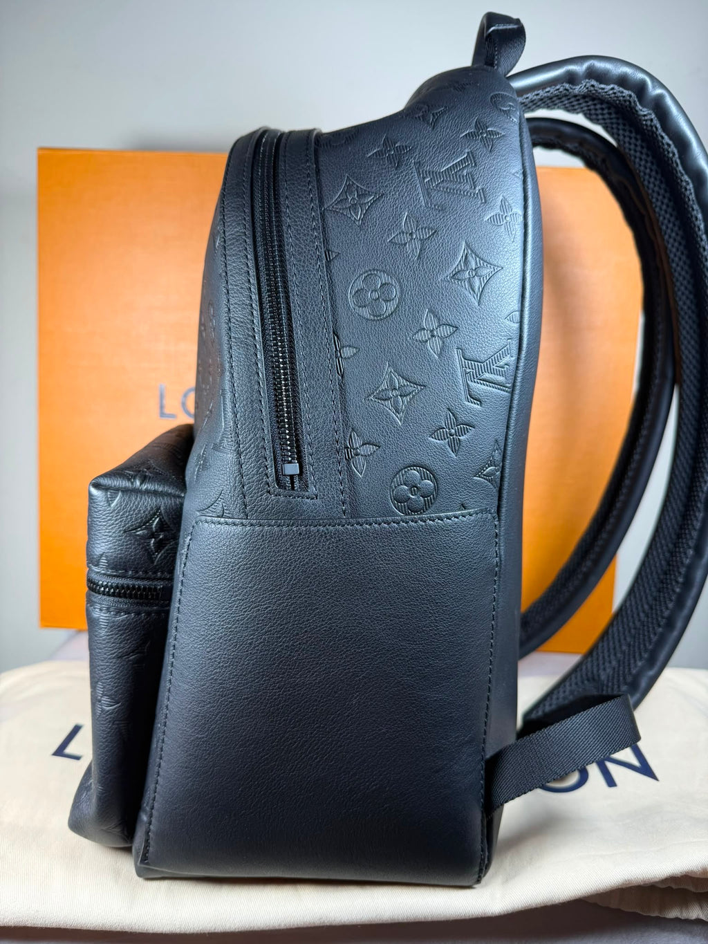 Louis Vuitton Discovery Backpack PM – Monogram Shadow Leather – Black