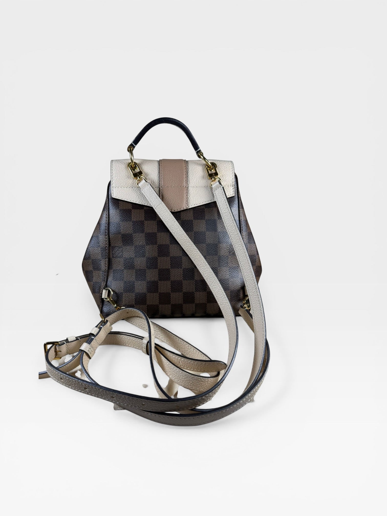 Louis Vuitton Clapton Backpack in Damier Ebene