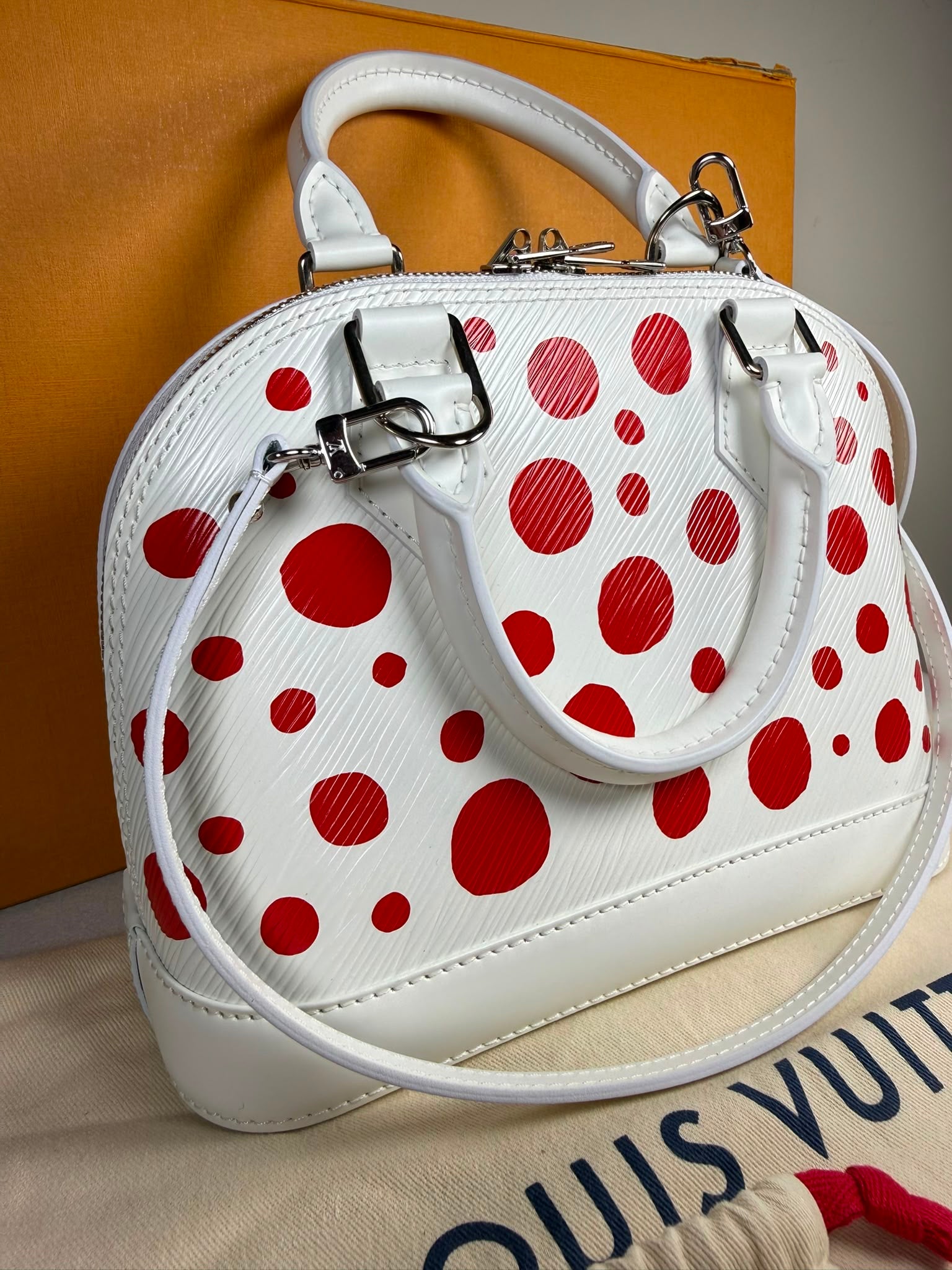 Louis Vuitton x Yayoi Kusama Alma BB