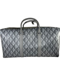 Dior Lingot Weekender Bag – Grey Oblique Canvas