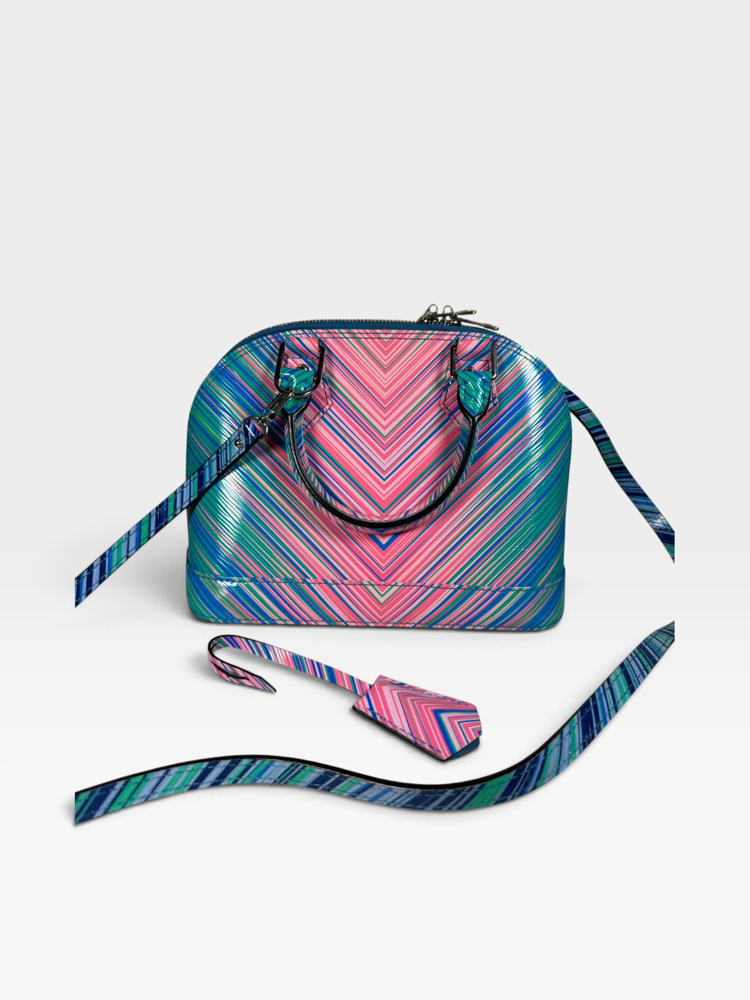 Louis Vuitton Alma BB – Epi ‘V’ Collection – Multicolour
