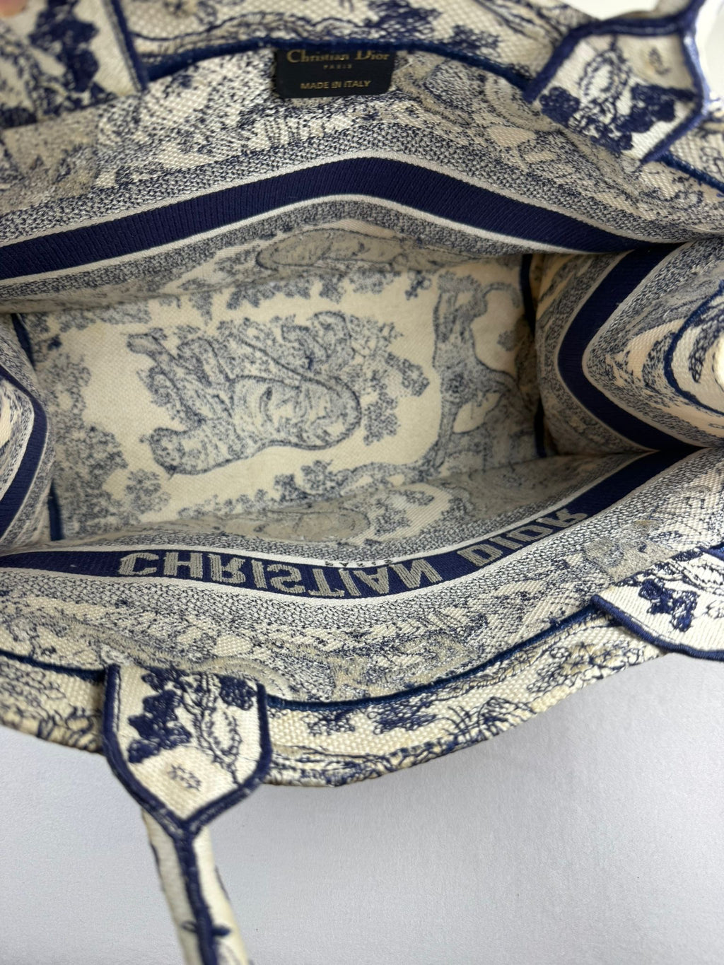 Christian Dior Book Tote