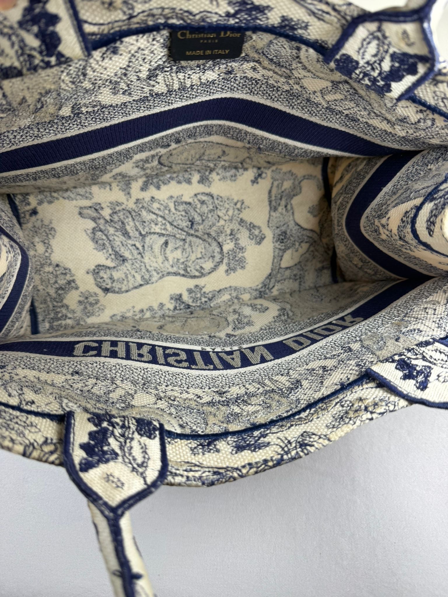 Christian Dior Book Tote