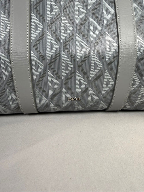 Dior Lingot Weekender Bag – Grey Oblique Canvas
