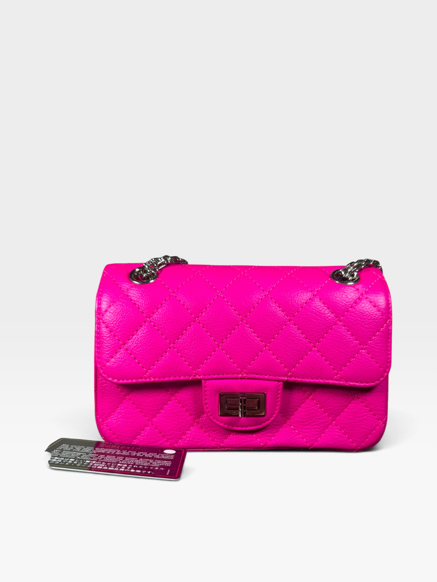 Authentic Chanel Classic Flap Bag – Hot Pink Caviar Leather