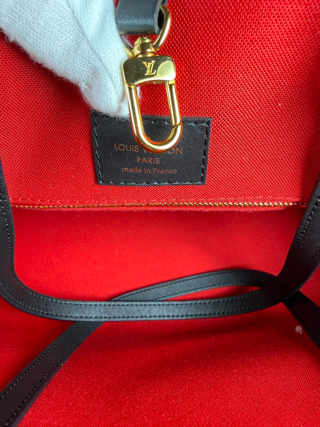 Louis Vuitton Onthego MM Reverse Giant Monogram Tote Bag