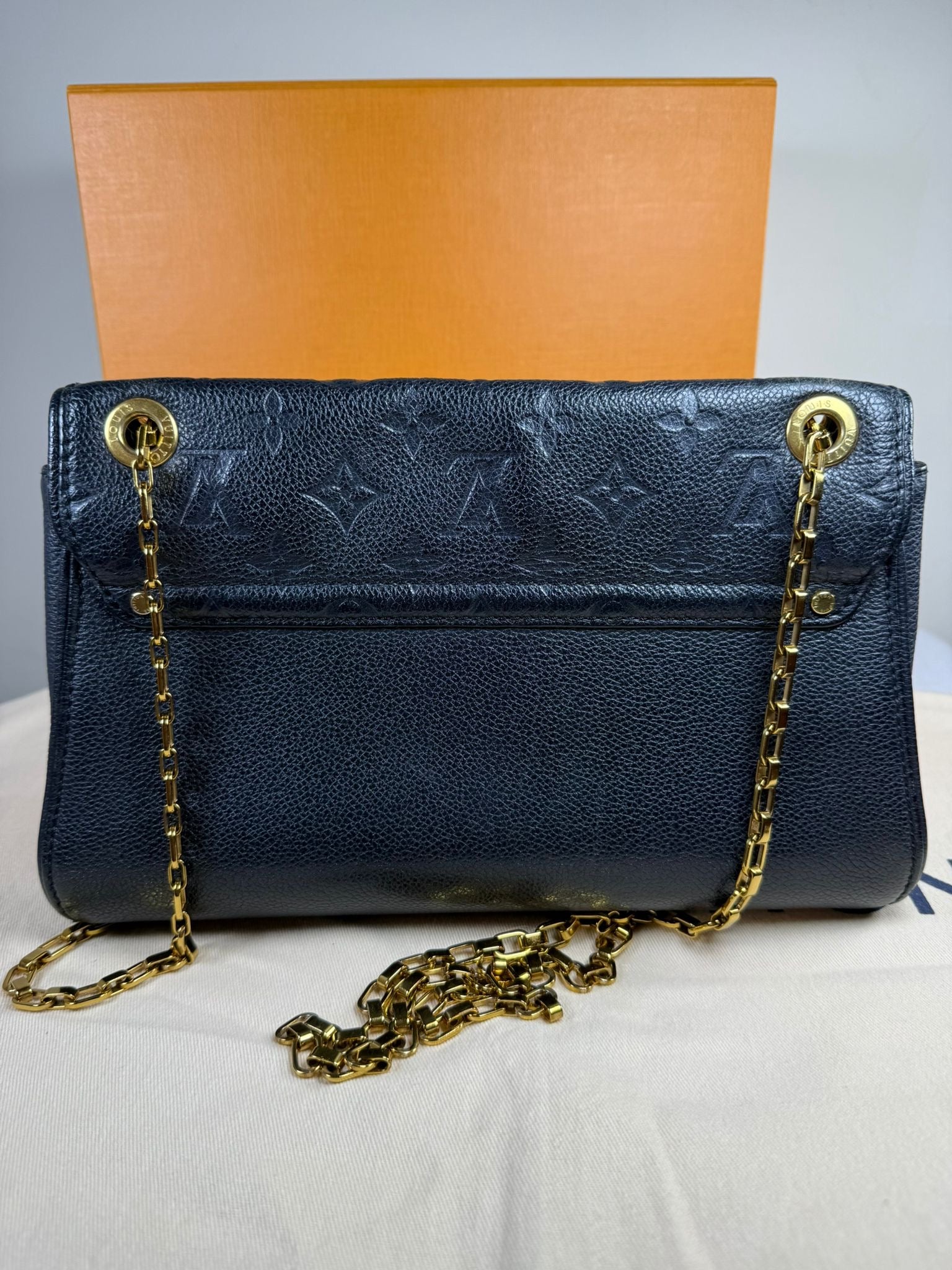 Louis Vuitton Saint Germain PM Empreinte Leather Bag