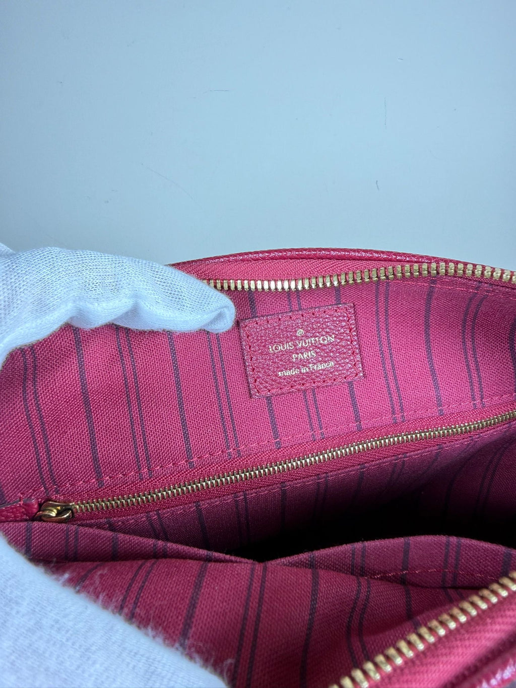 Louis Vuitton Speedy 25 – Empreinte Leather (Deep Red/Bordeaux)