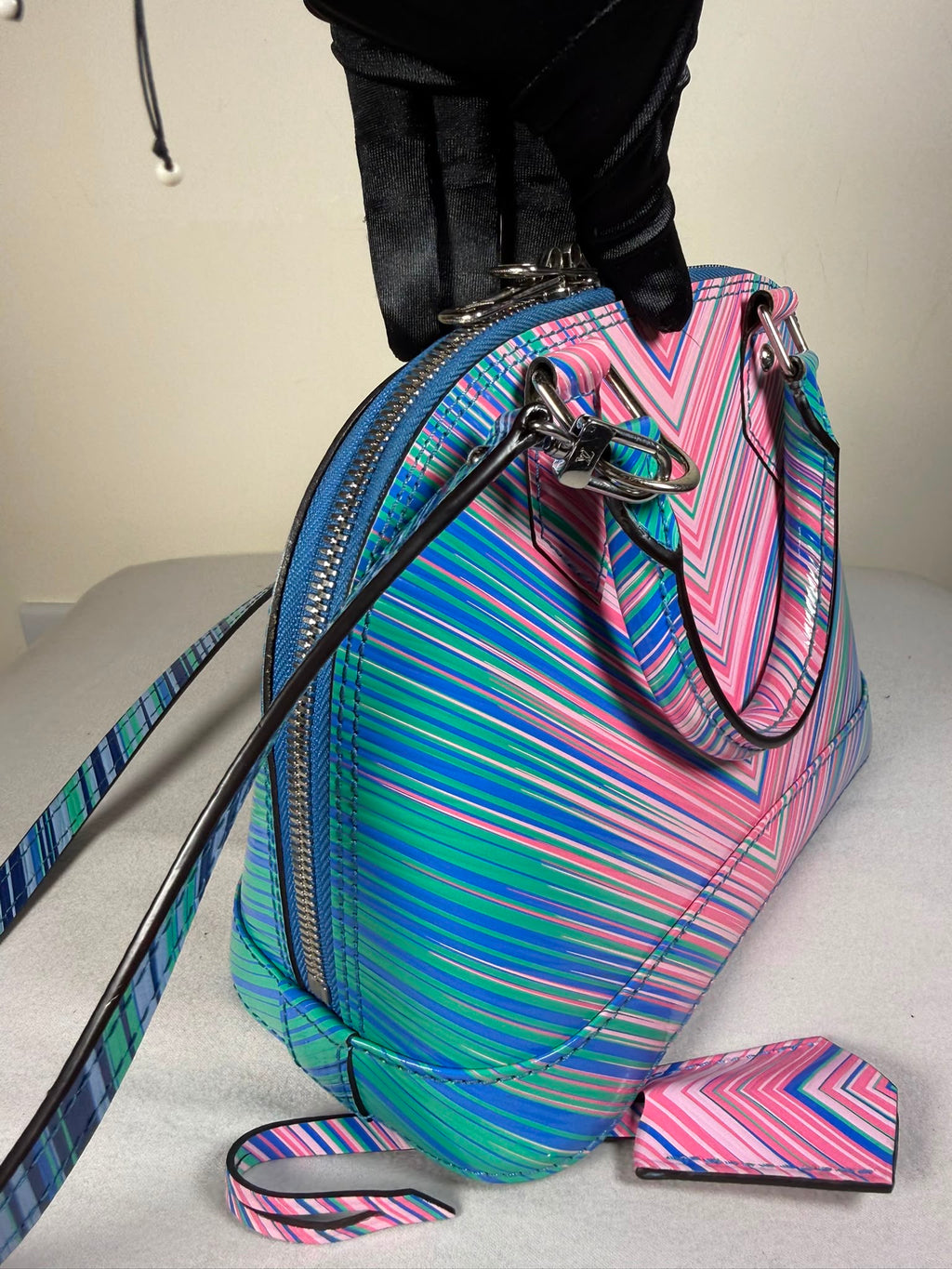 Louis Vuitton Alma BB – Epi ‘V’ Collection – Multicolour