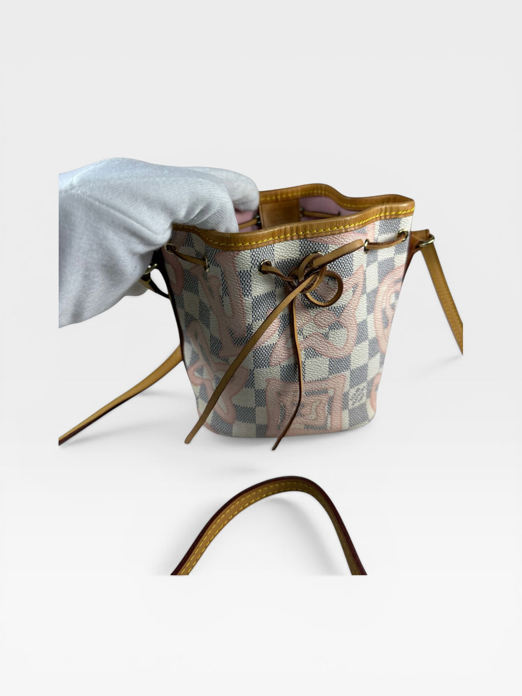 Louis Vuitton Mini Noé Tahiti – Damier Azur Pink Limited Edition