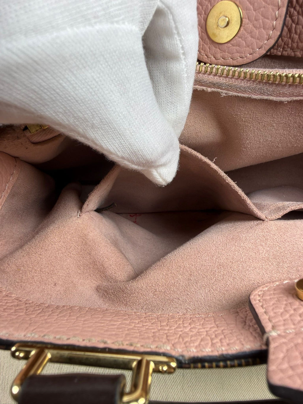 Louis Vuitton Brittany Damier Ebene Shoulder Bag – Magnolia Pink – Crossbody