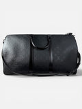 Louis Vuitton Keepall Bandoulière – Monogram Empreinte Black Leather