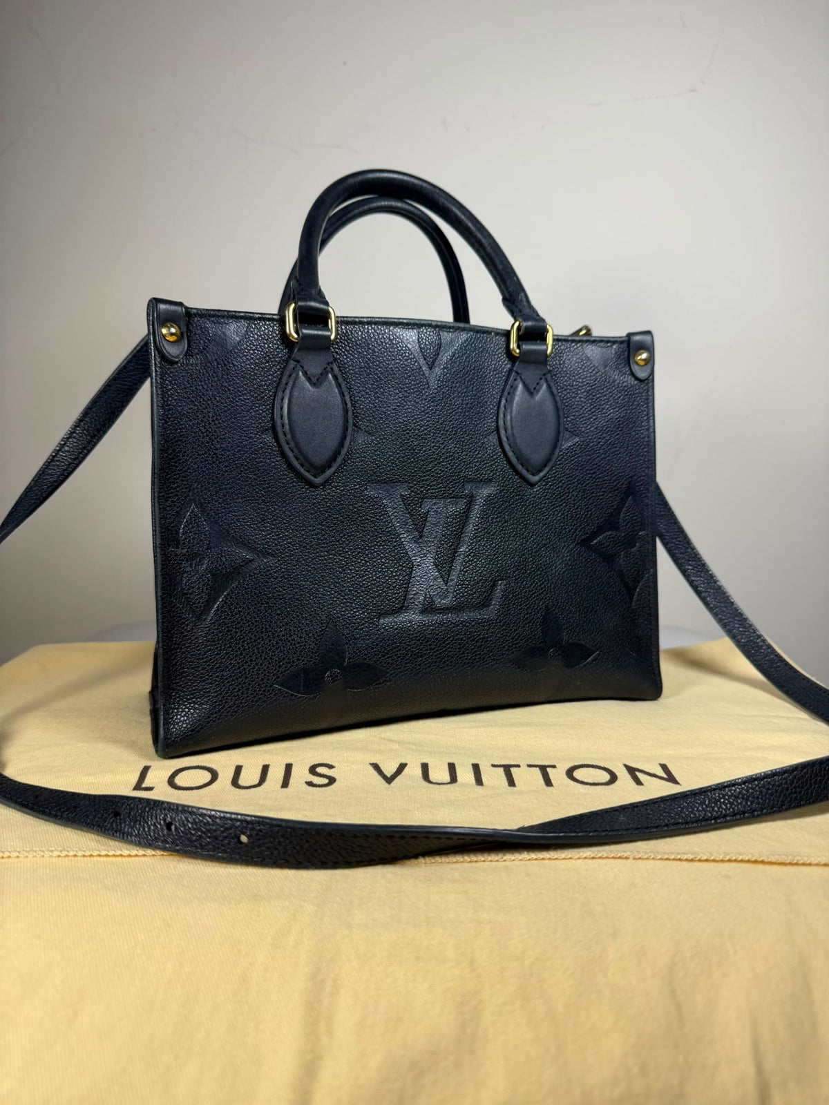 Louis Vuitton OnTheGo PM – Monogram Empreinte Black