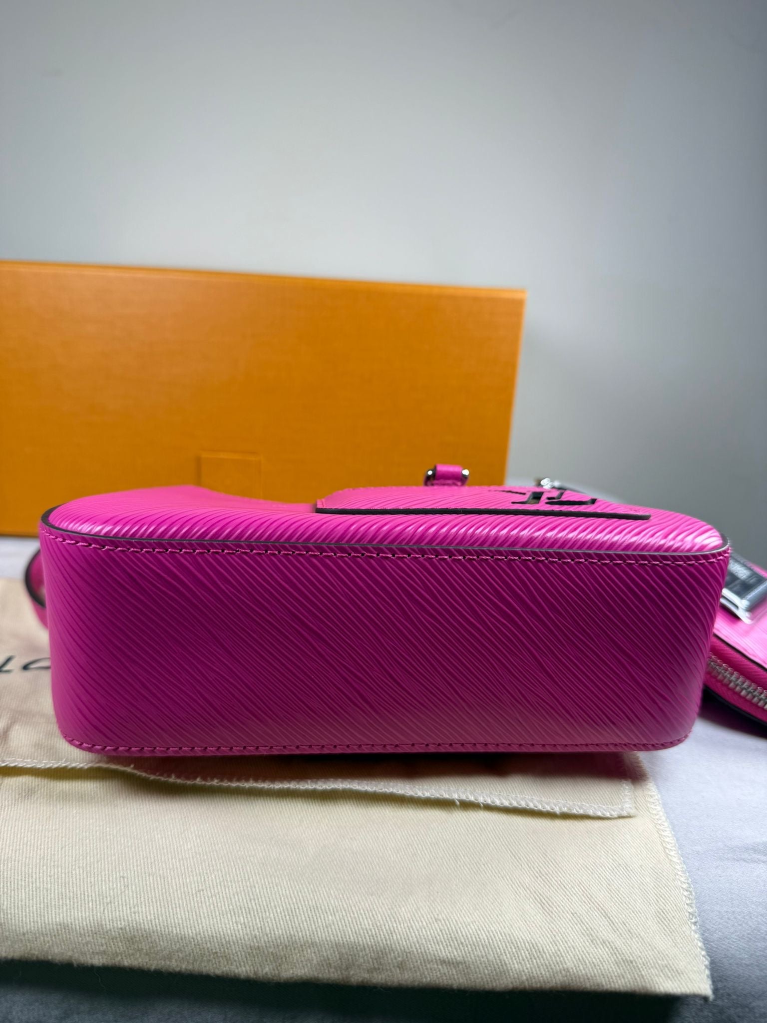 Louis Vuitton Marellini Pink Epi Leather Crossbody Bag