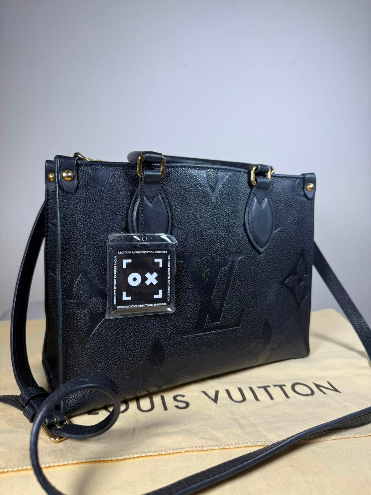 Louis Vuitton OnTheGo PM – Monogram Empreinte Black