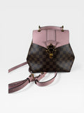 Louis Vuitton Clapton Backpack – Damier Ebene with Rose Ballerine