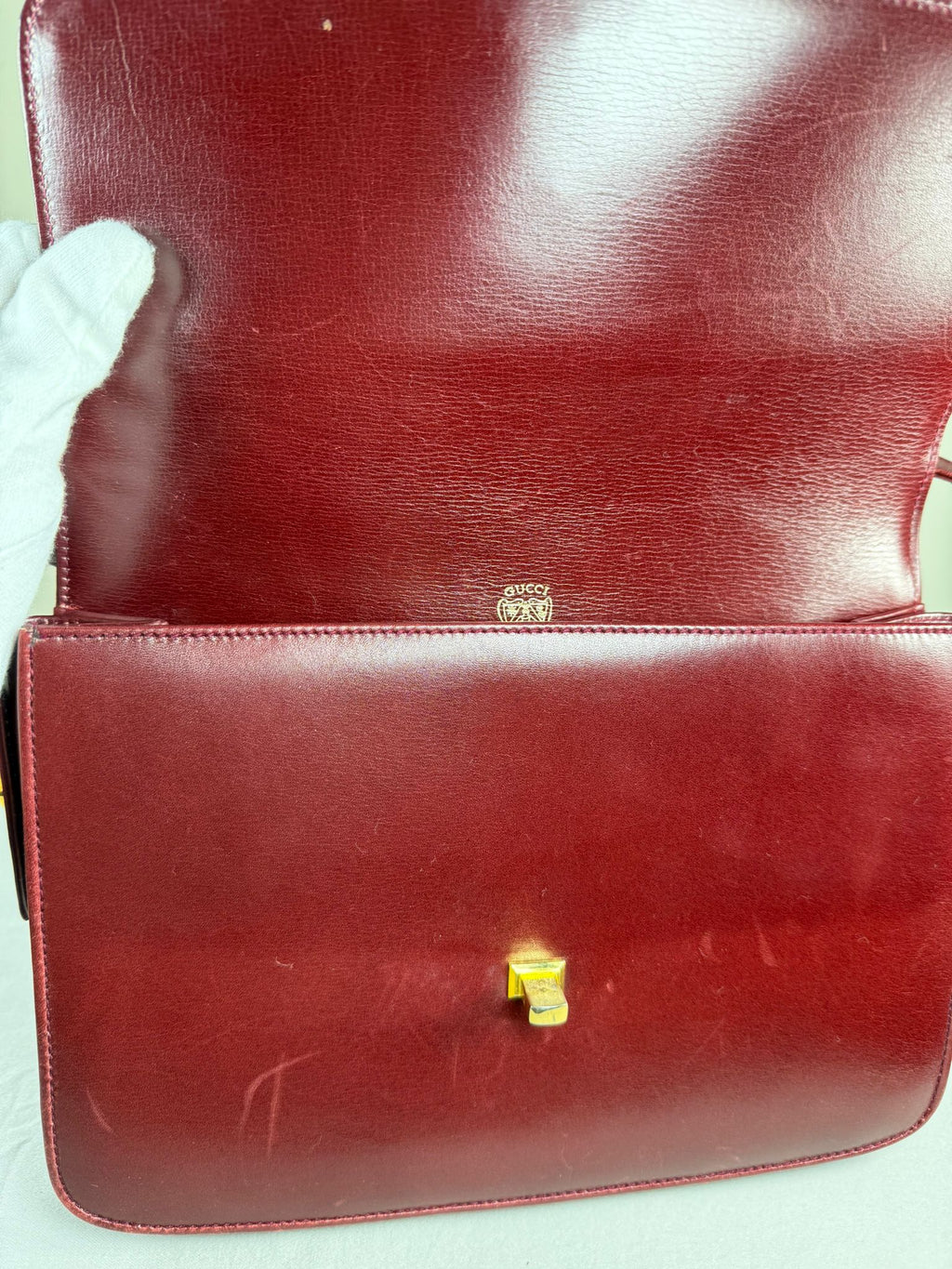 Vintage Gucci Horsebit Shoulder Bag