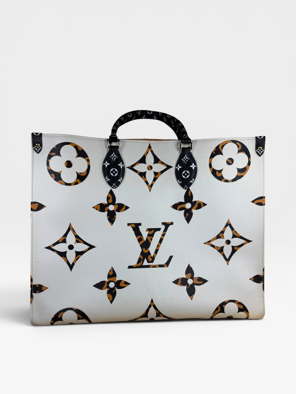 Louis Vuitton Onthego GM Giant Monogram Jungle Limited Edition Tote Bag
