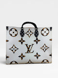 Louis Vuitton Onthego GM Giant Monogram Jungle Limited Edition Tote Bag