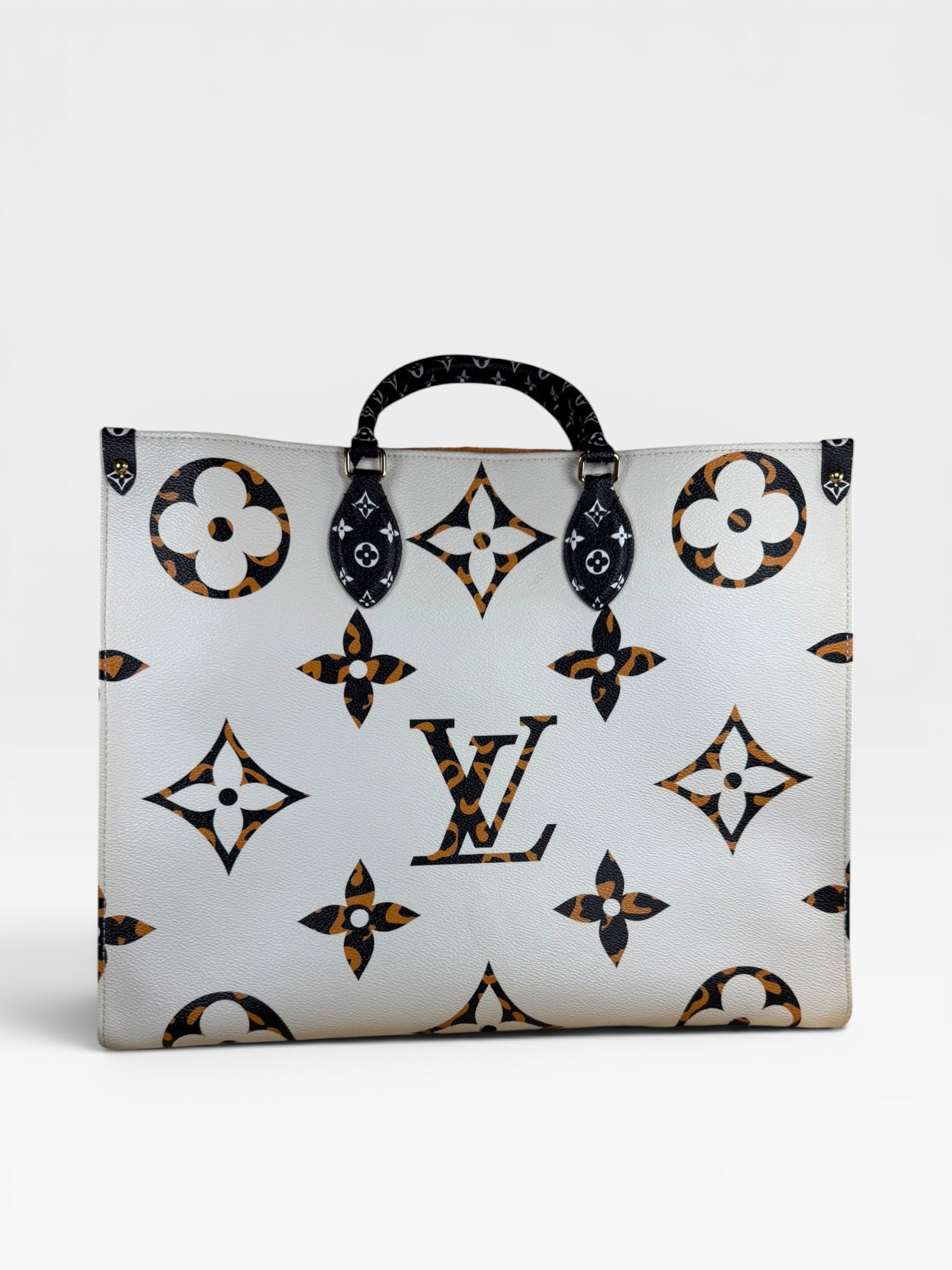 Louis Vuitton Onthego GM Giant Monogram Jungle Limited Edition Tote Bag